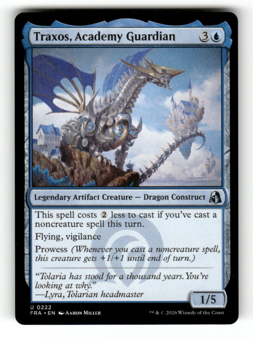 Traxos, Academy Guardian