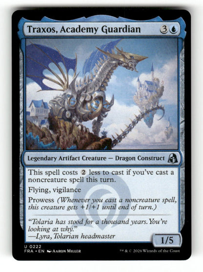 Traxos, Academy Guardian