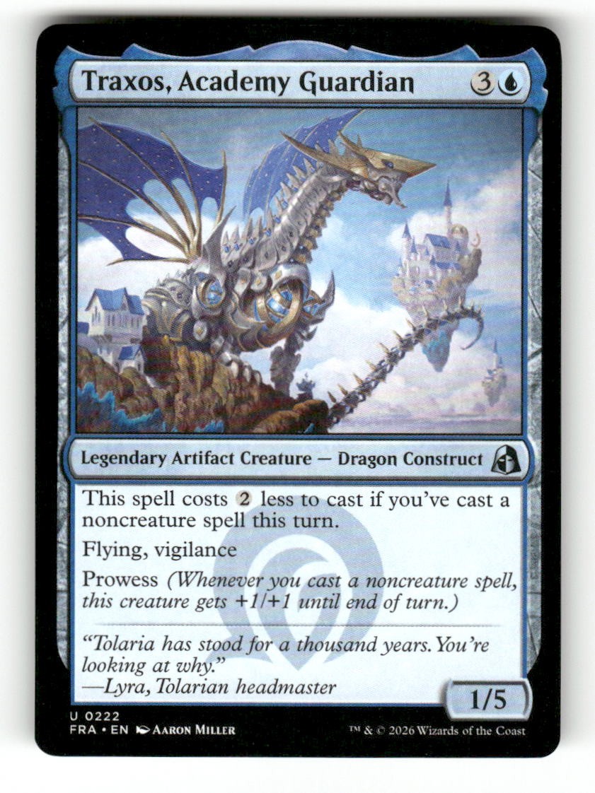 Traxos, Academy Guardian