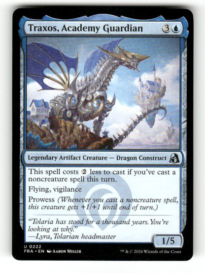 Traxos, Academy Guardian