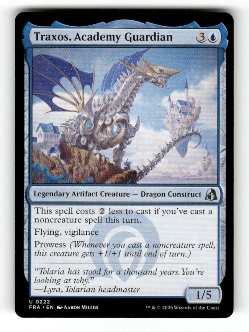 Traxos, Academy Guardian