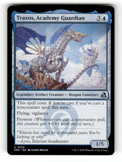 Traxos, Academy Guardian