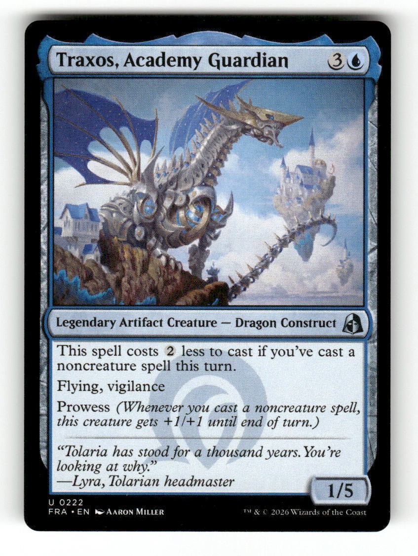 Traxos, Academy Guardian