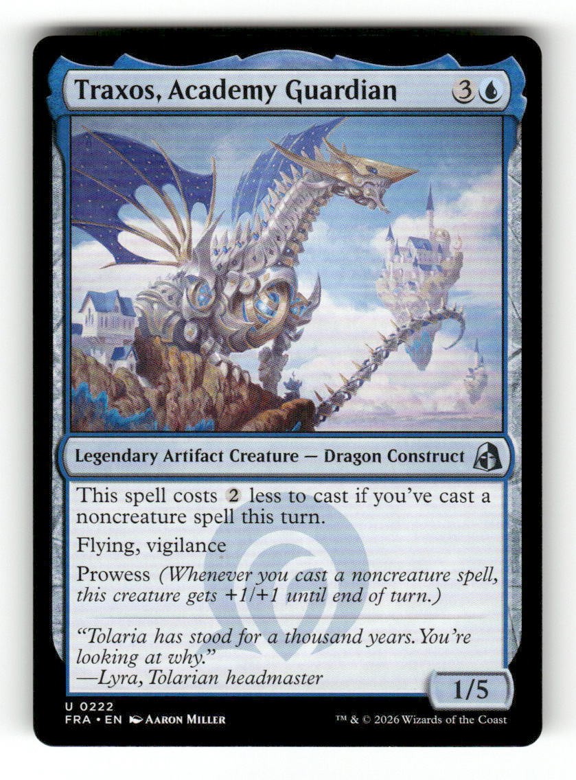 Traxos, Academy Guardian