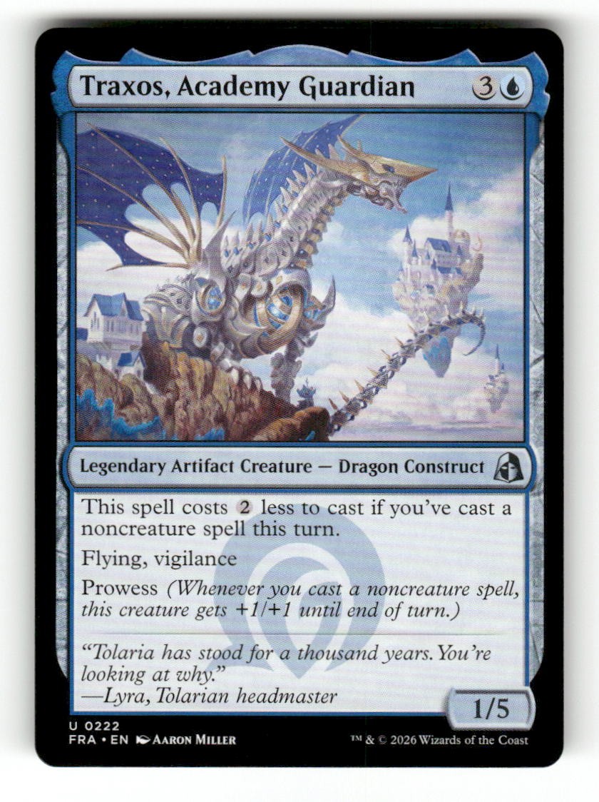Traxos, Academy Guardian