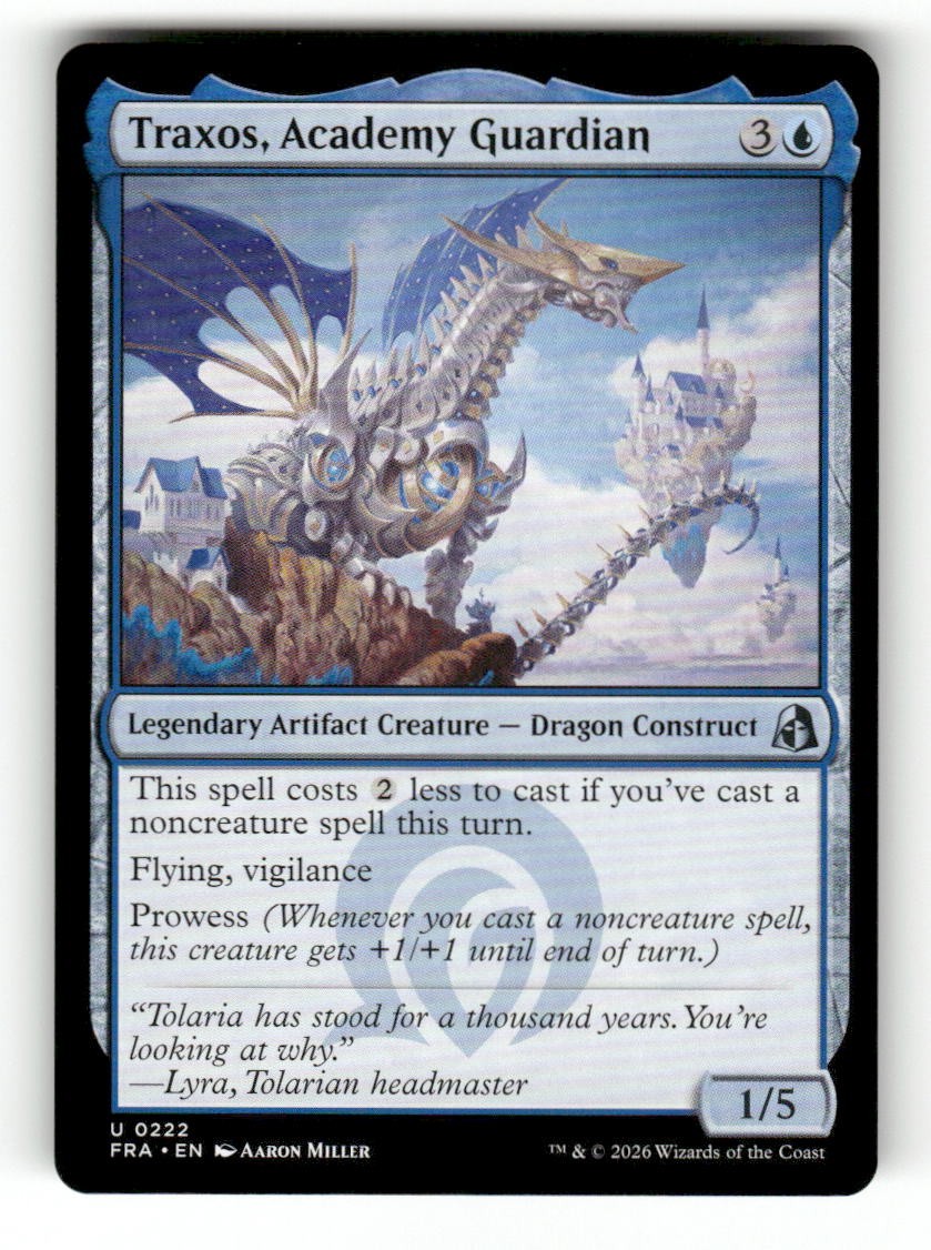 Traxos, Academy Guardian
