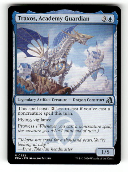 Traxos, Academy Guardian