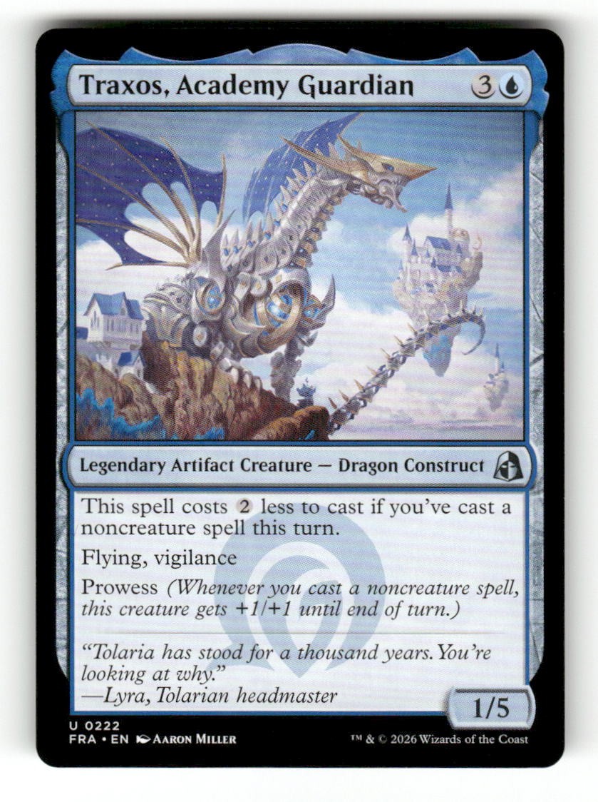 Traxos, Academy Guardian