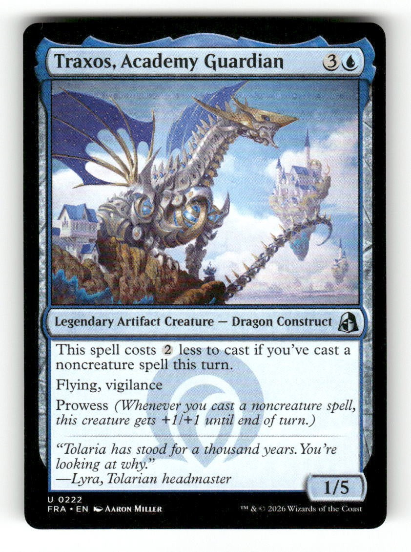 Traxos, Academy Guardian