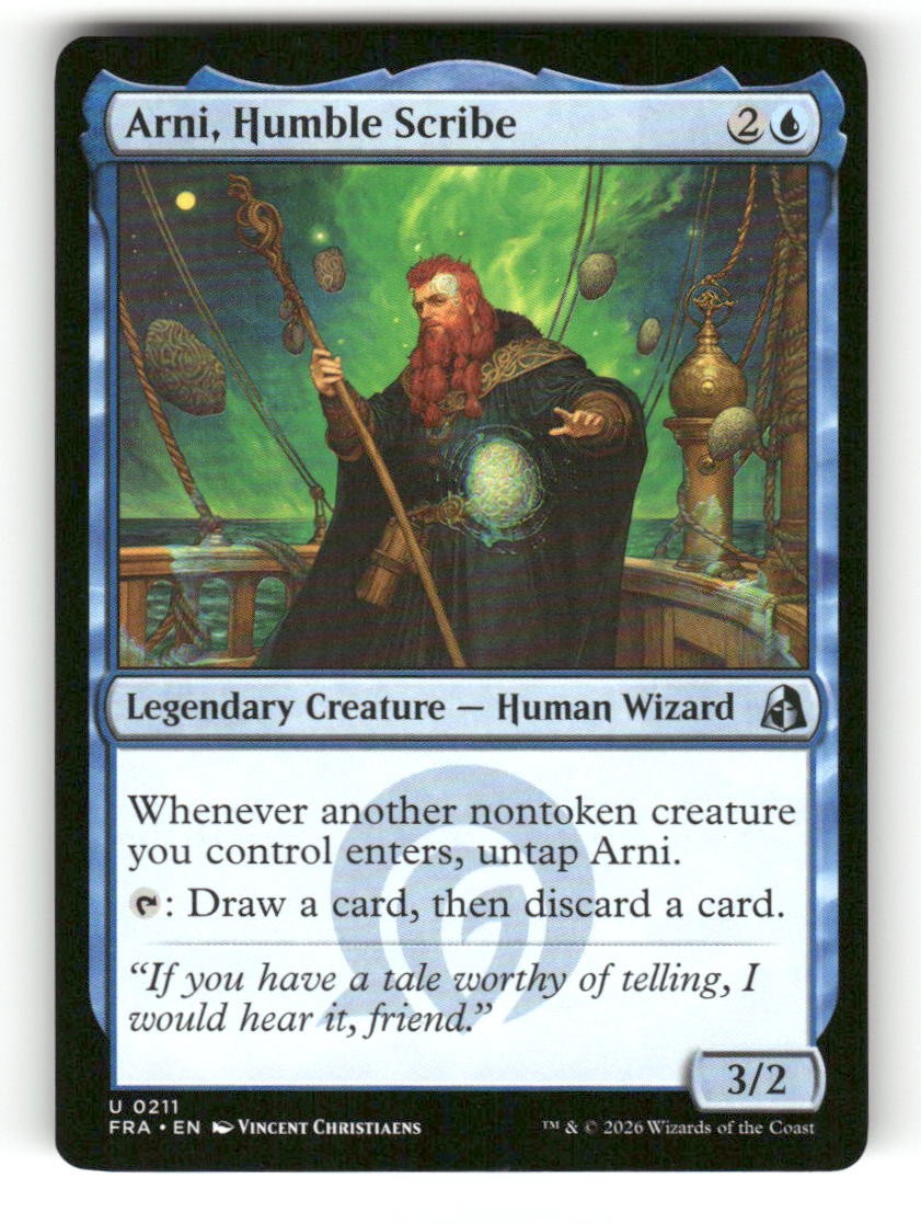 Arni, Humble Scribe