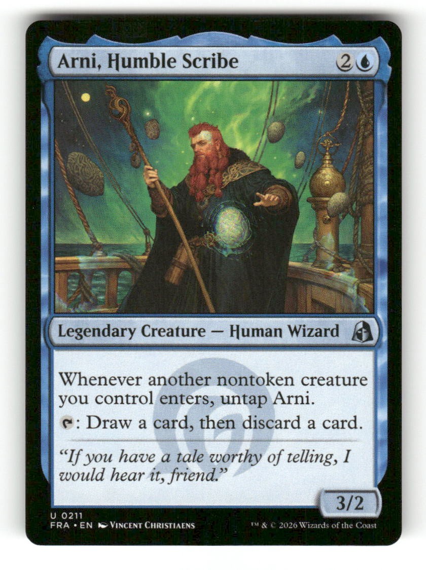 Arni, Humble Scribe