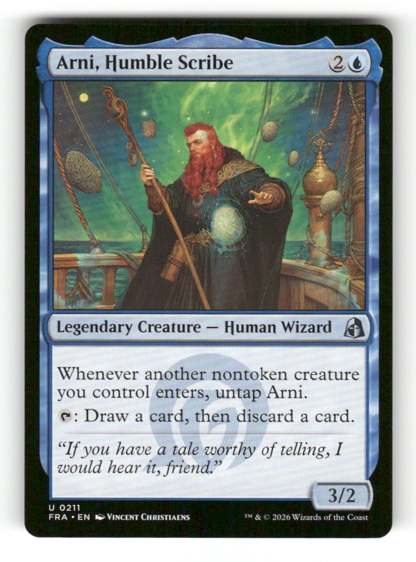 Arni, Humble Scribe