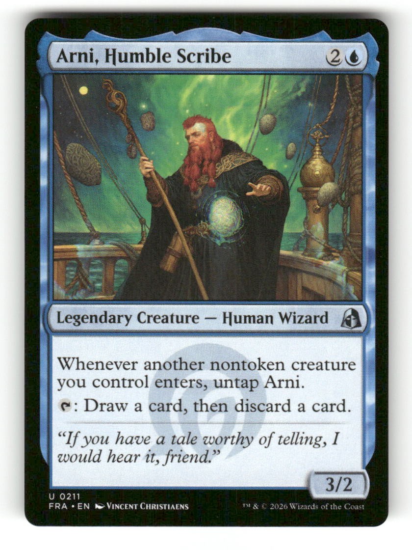 Arni, Humble Scribe