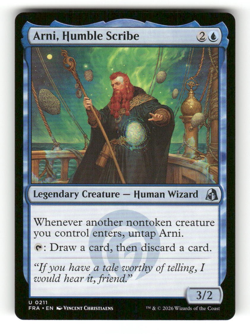 Arni, Humble Scribe