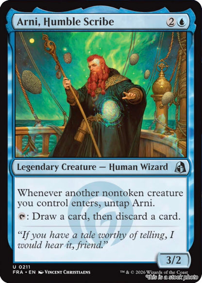 Arni, Humble Scribe