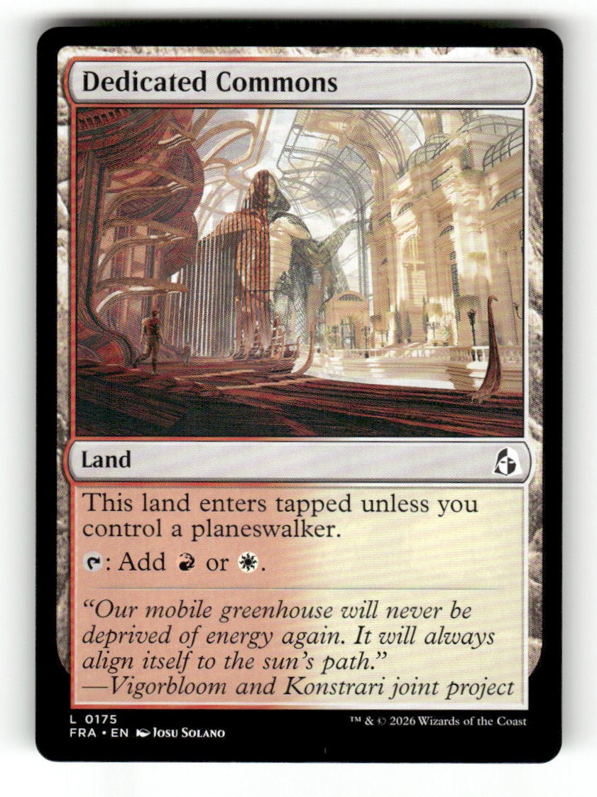 Dedicated Commons