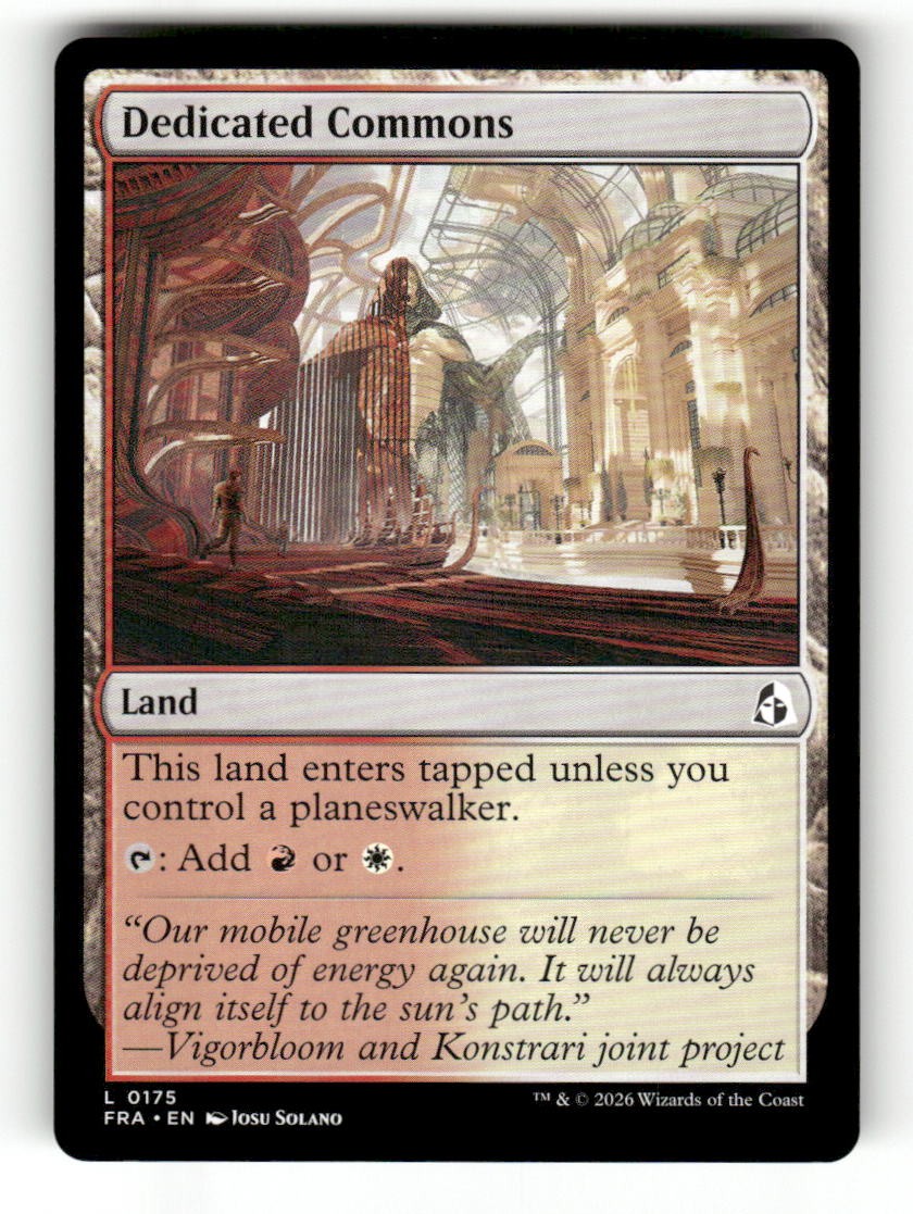 Dedicated Commons