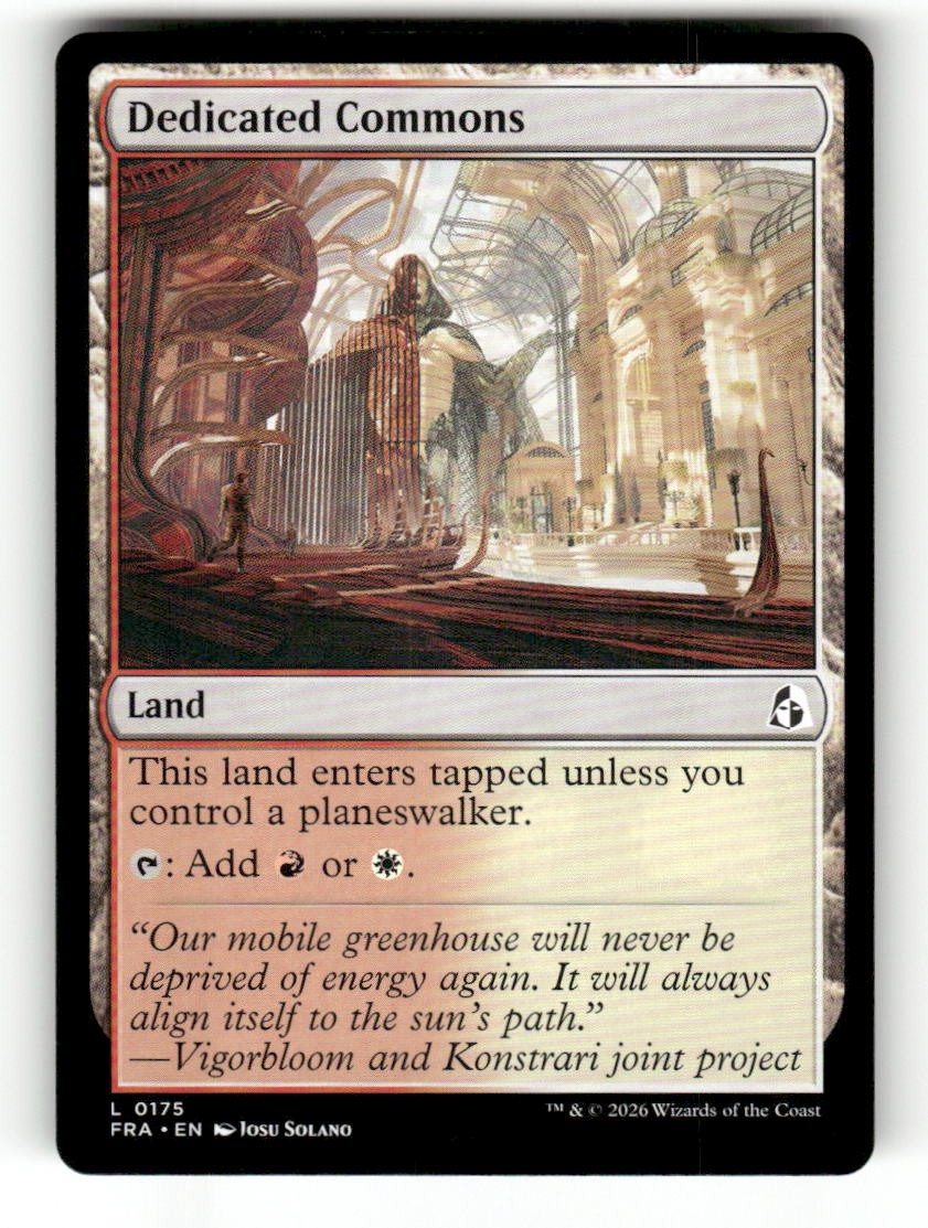Dedicated Commons