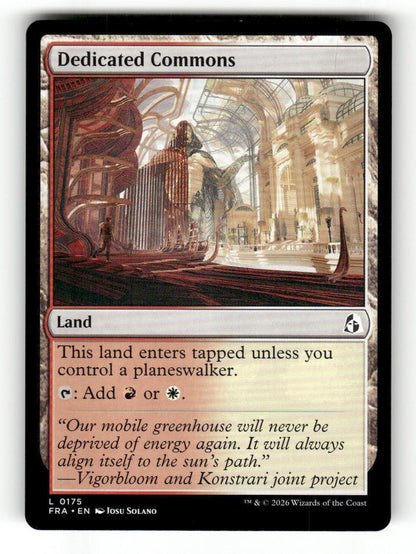 Dedicated Commons