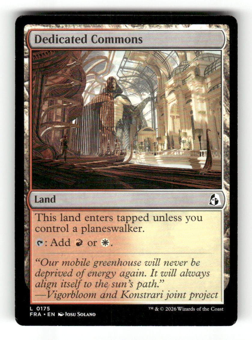 Dedicated Commons
