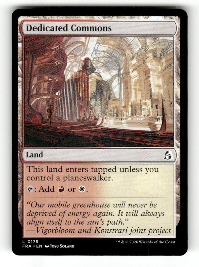 Dedicated Commons