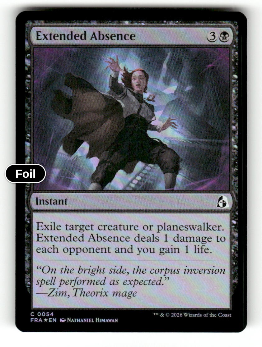 Extended Absence