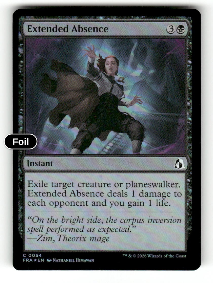 Extended Absence