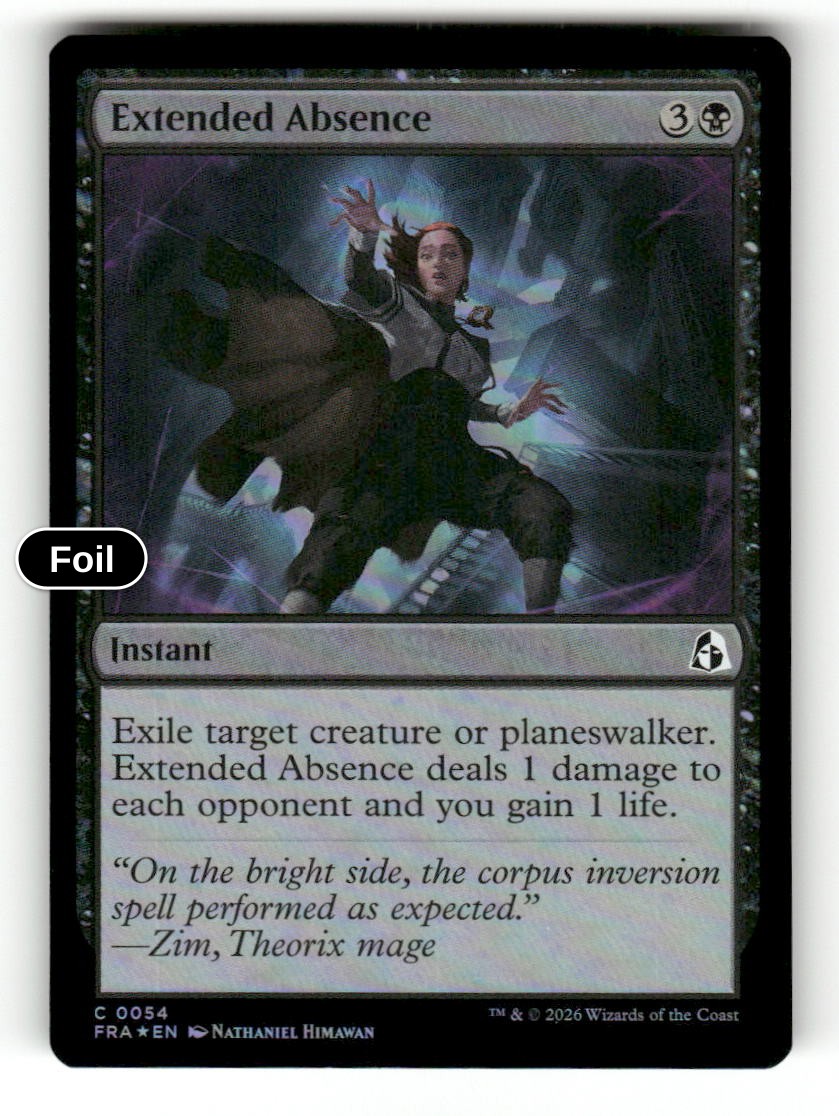 Extended Absence