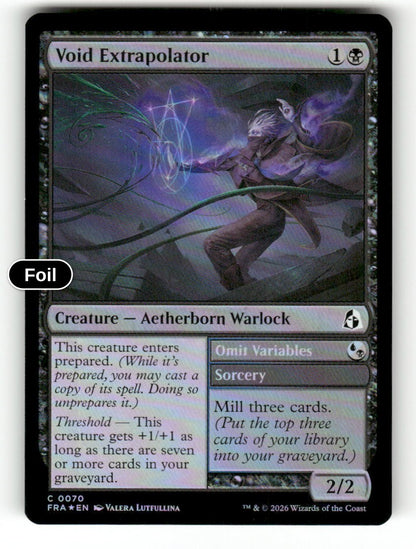 Void Extrapolator
