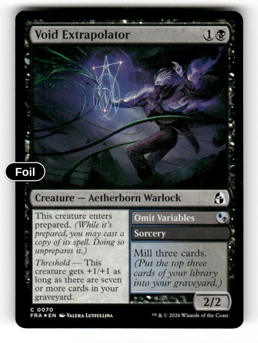 Void Extrapolator