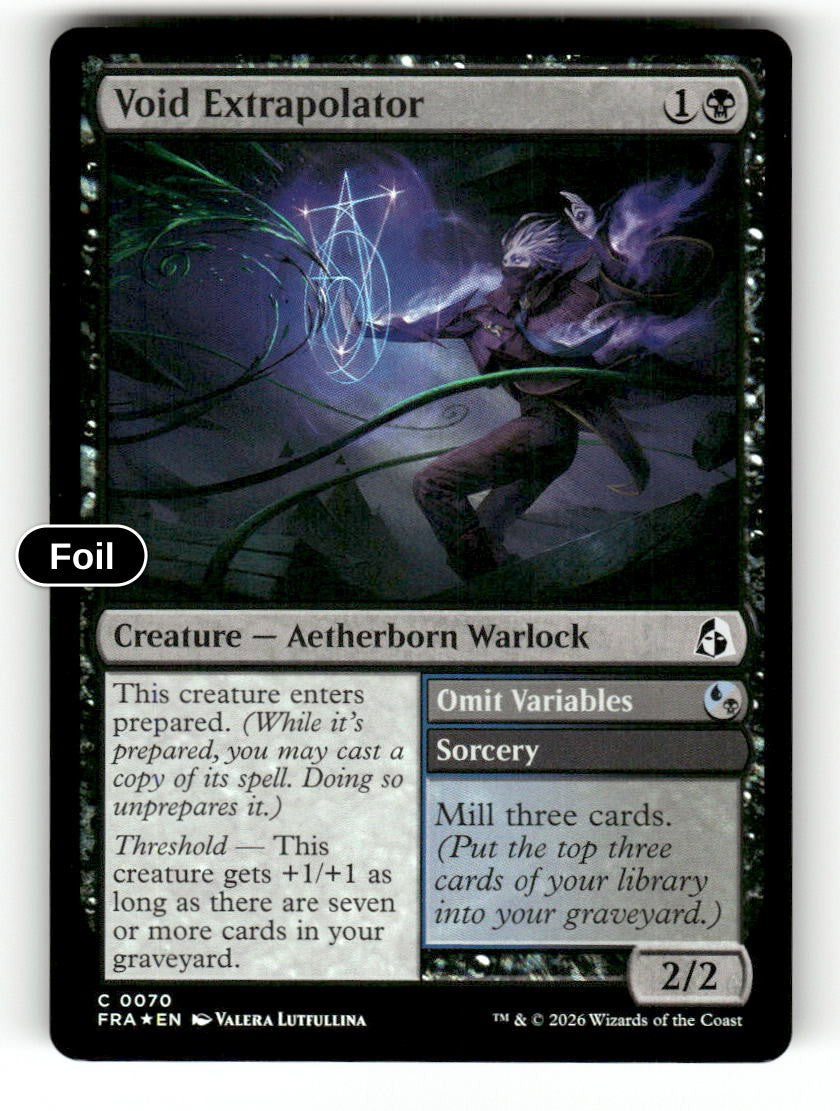 Void Extrapolator