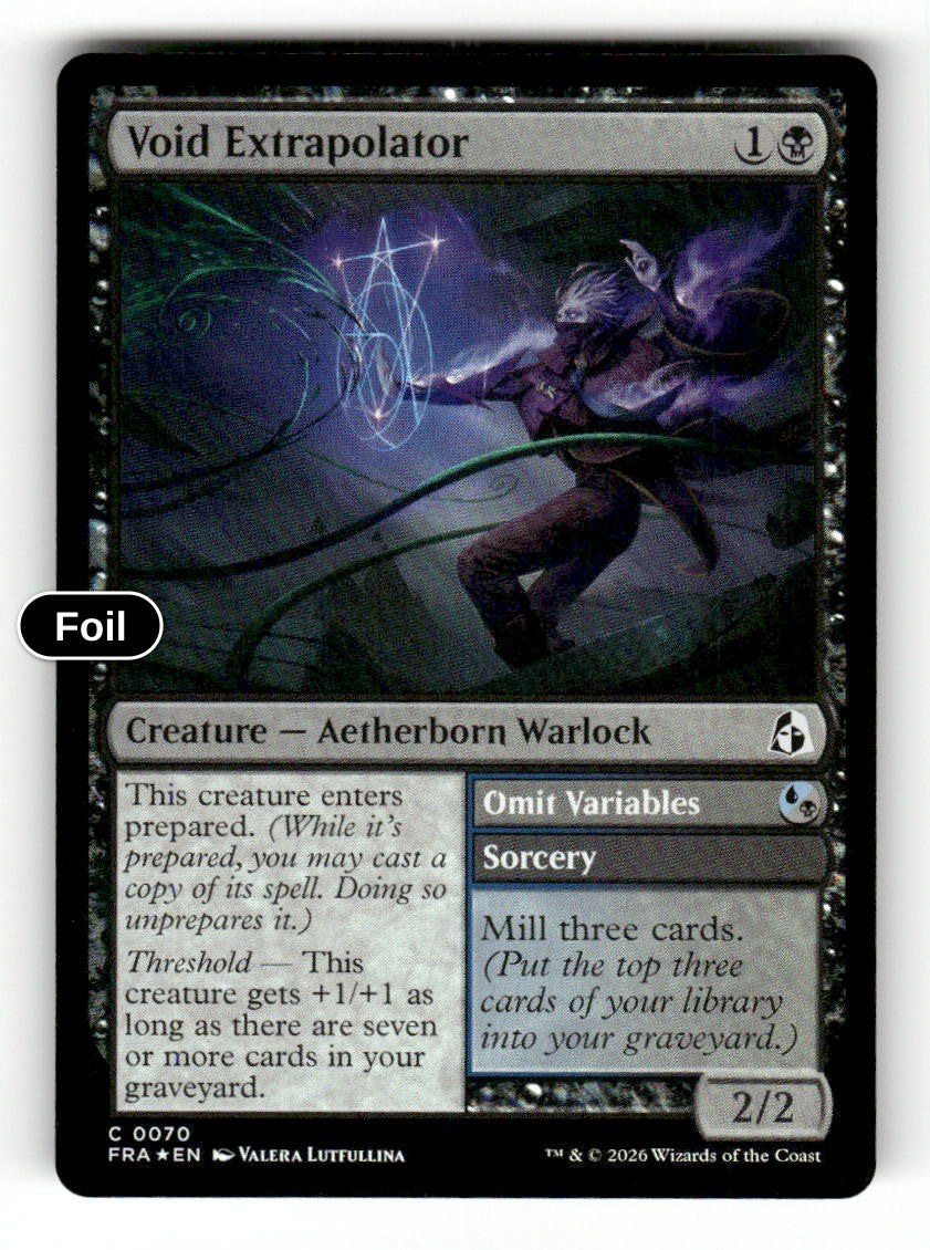 Void Extrapolator