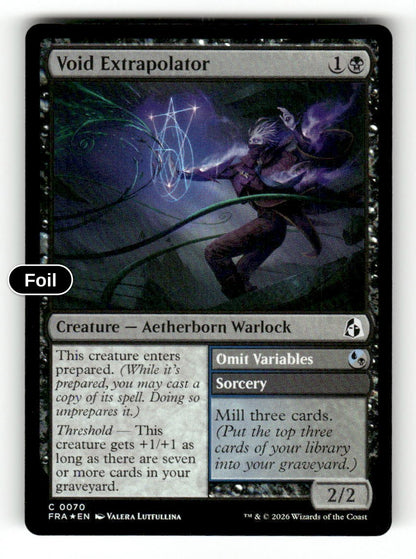 Void Extrapolator