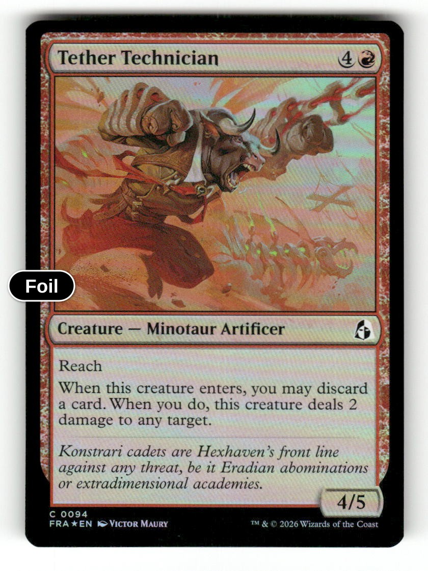 Tether Technician