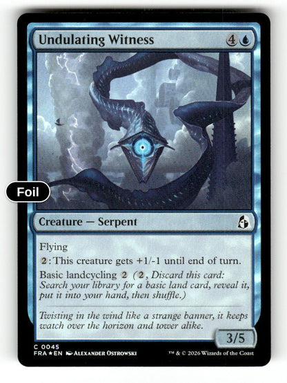Undulating Witness