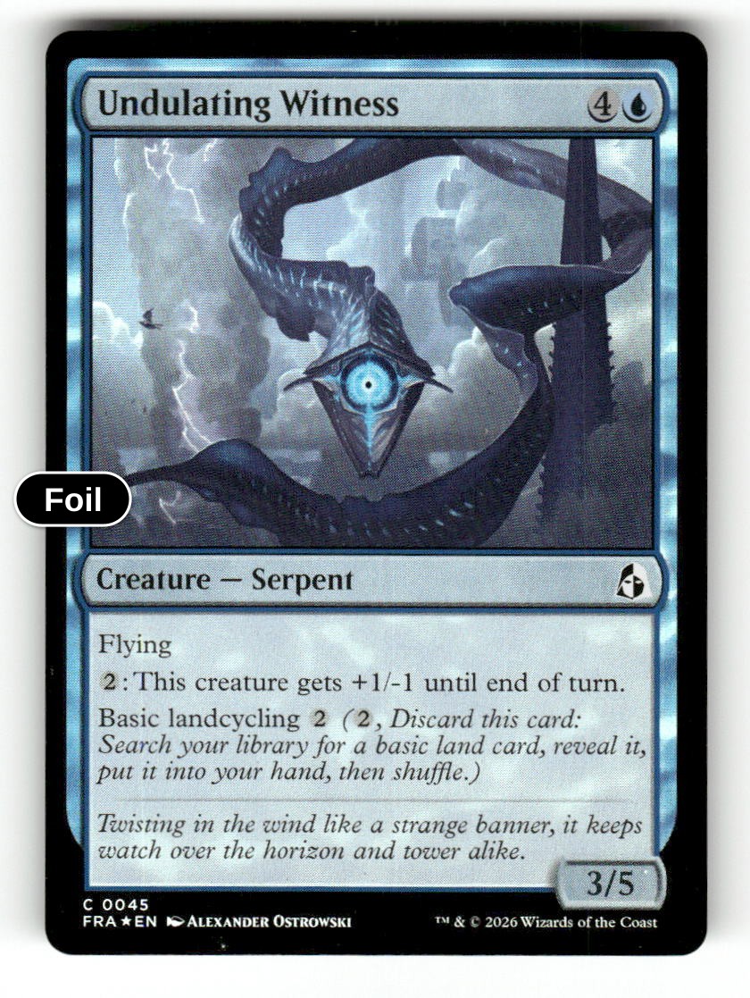 Undulating Witness
