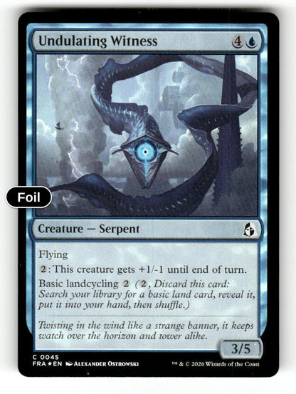 Undulating Witness