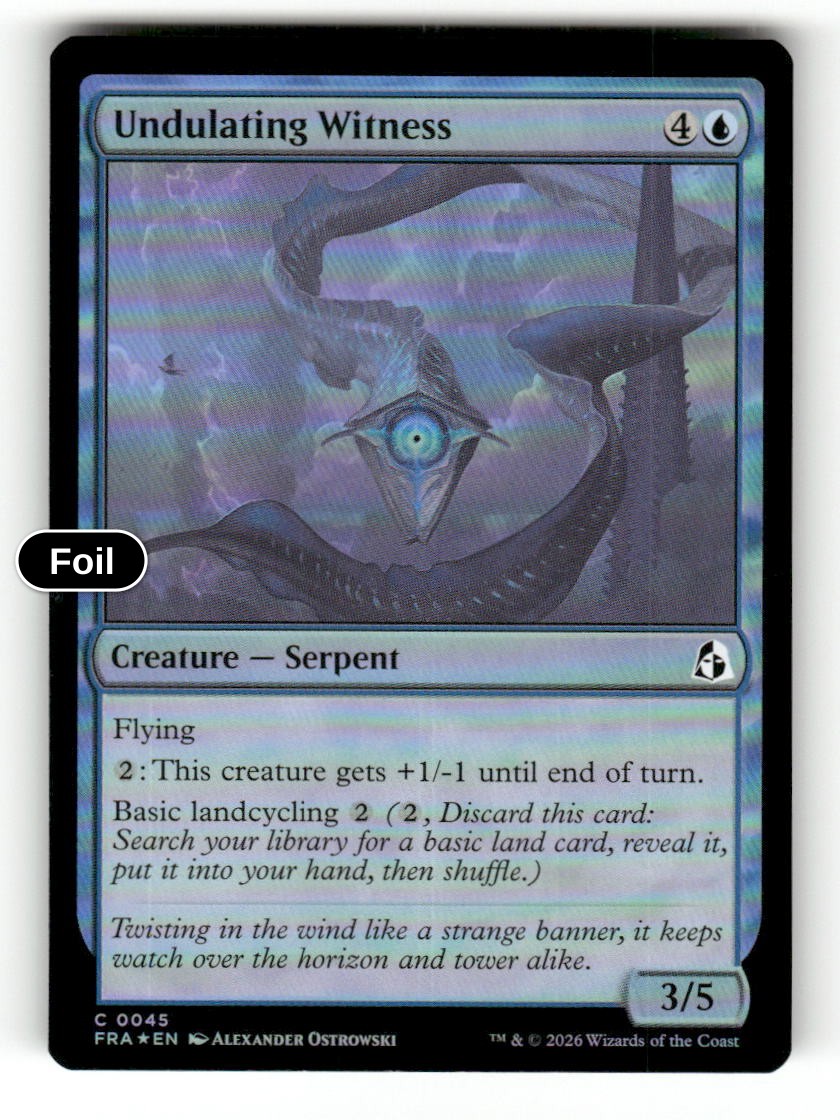 Undulating Witness