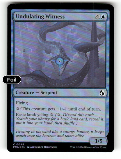 Undulating Witness