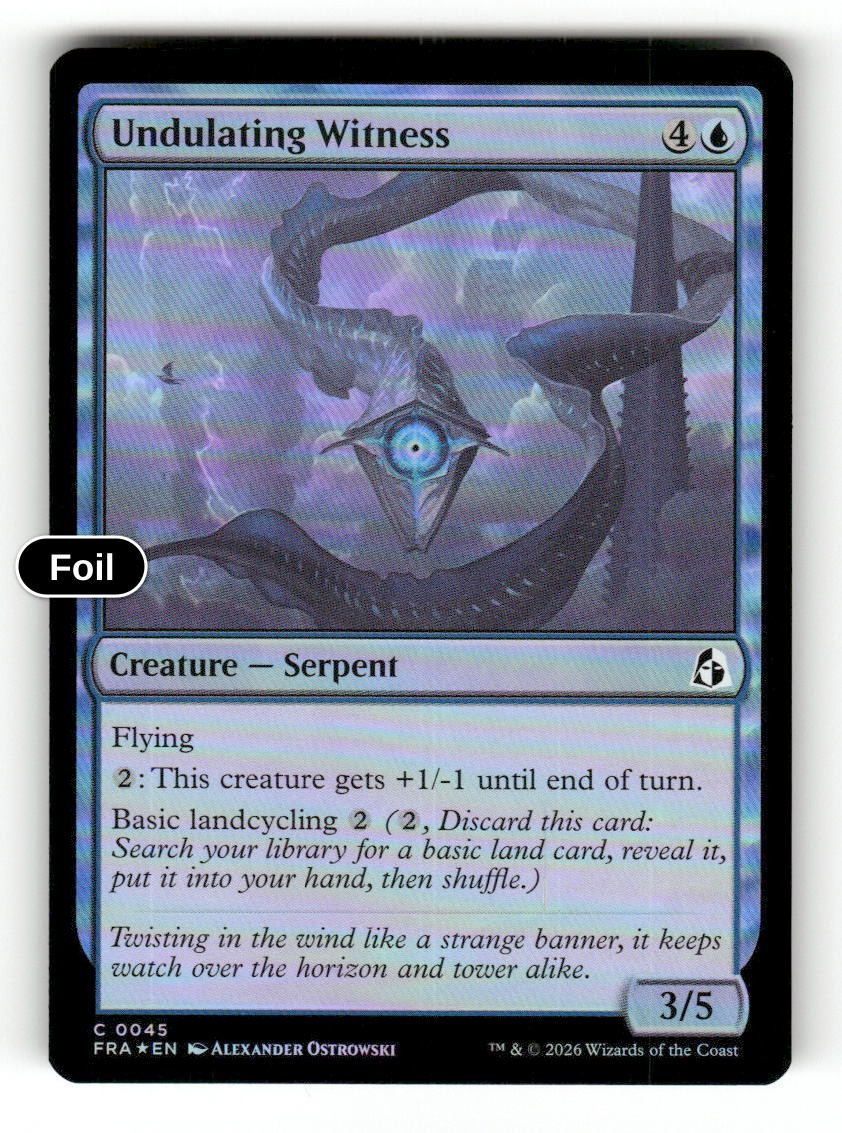 Undulating Witness