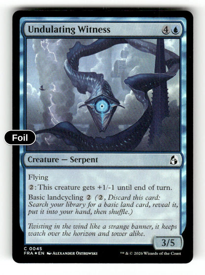 Undulating Witness