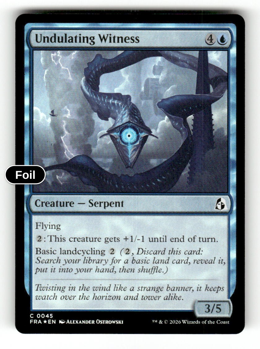 Undulating Witness