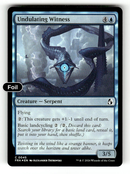 Undulating Witness