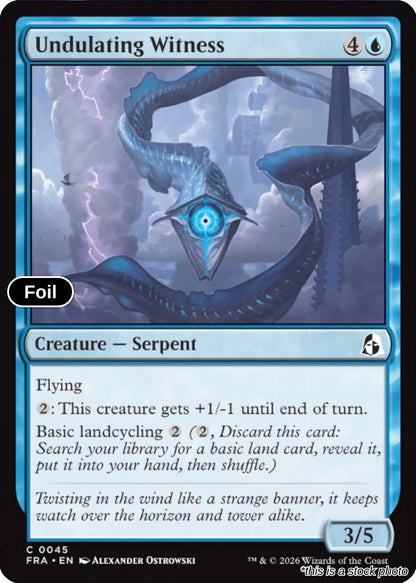 Undulating Witness