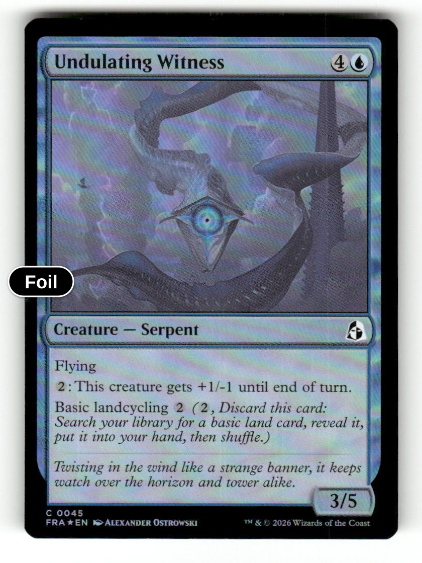 Undulating Witness