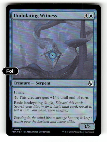 Undulating Witness