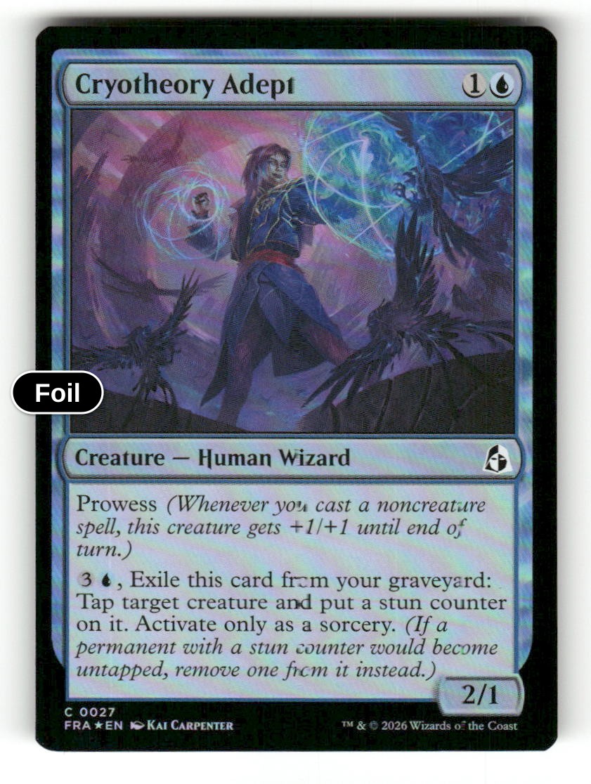 Cryotheory Adept