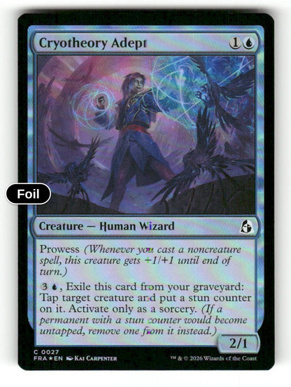 Cryotheory Adept