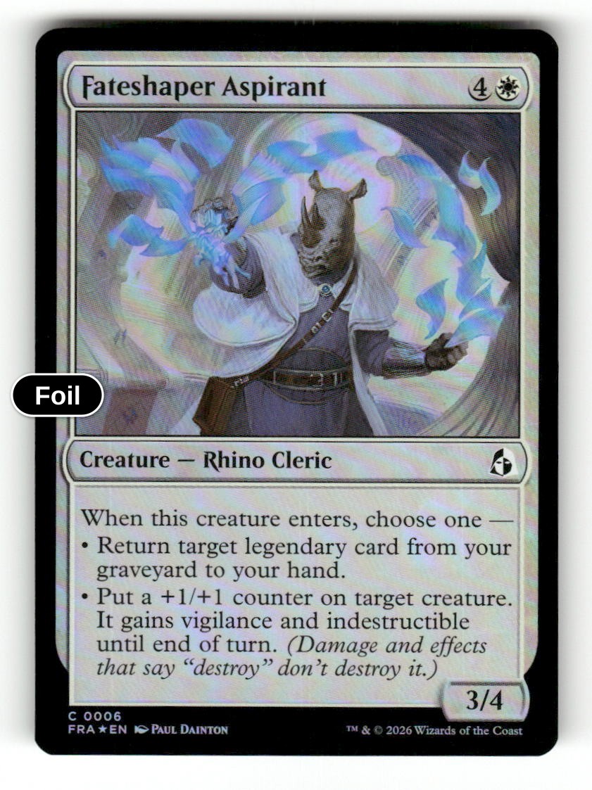 Fateshaper Aspirant