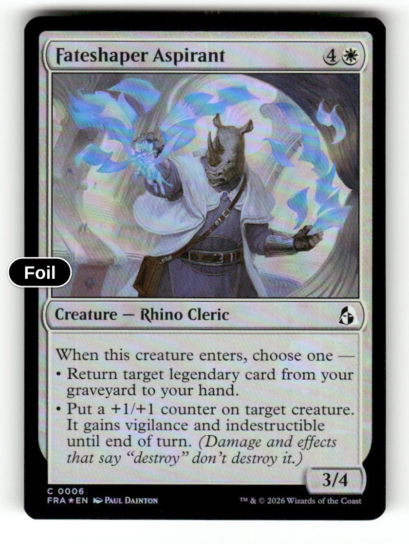 Fateshaper Aspirant